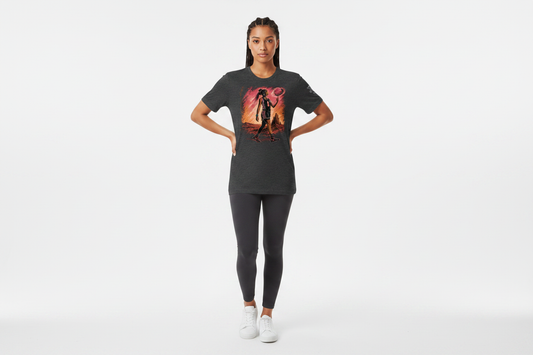 Basketball Desert Tee on Model