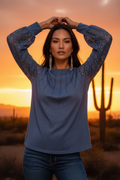 Desert Sunset Lace Top