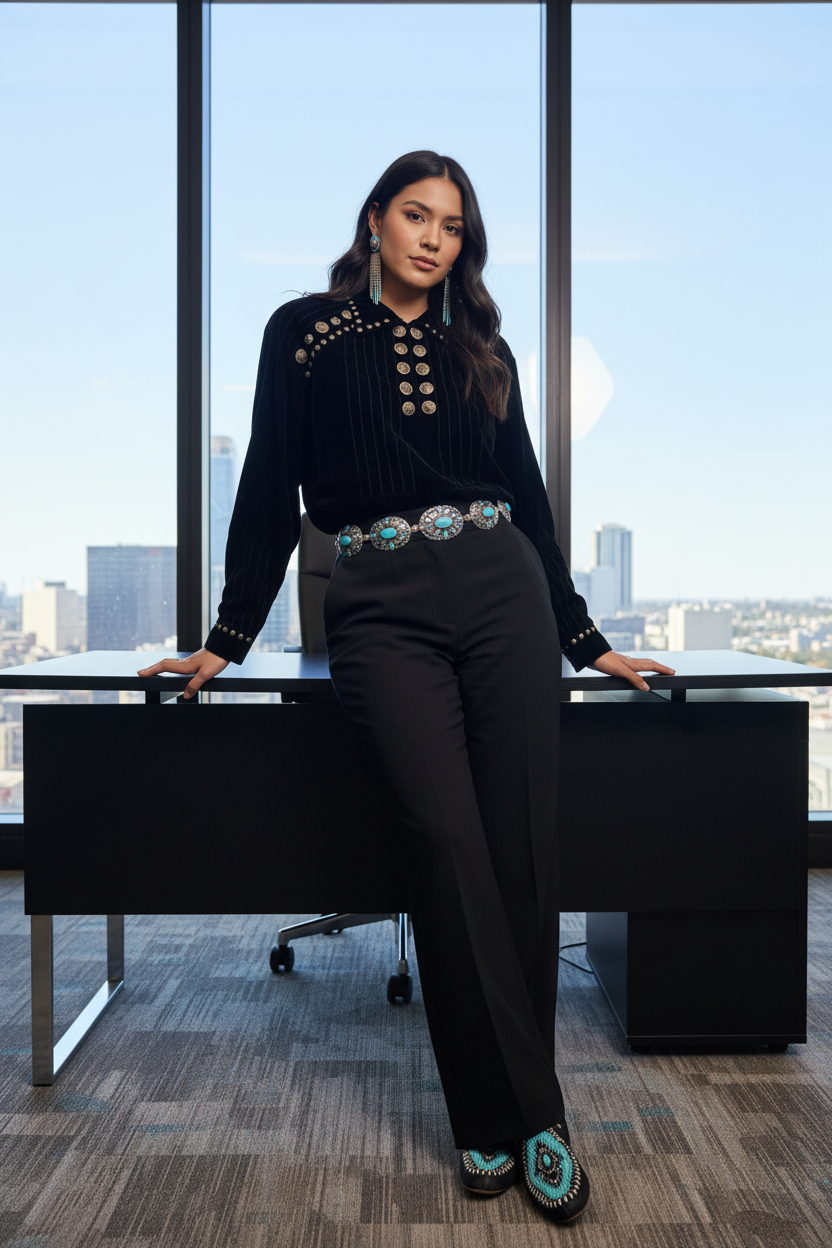 Modern business office setting