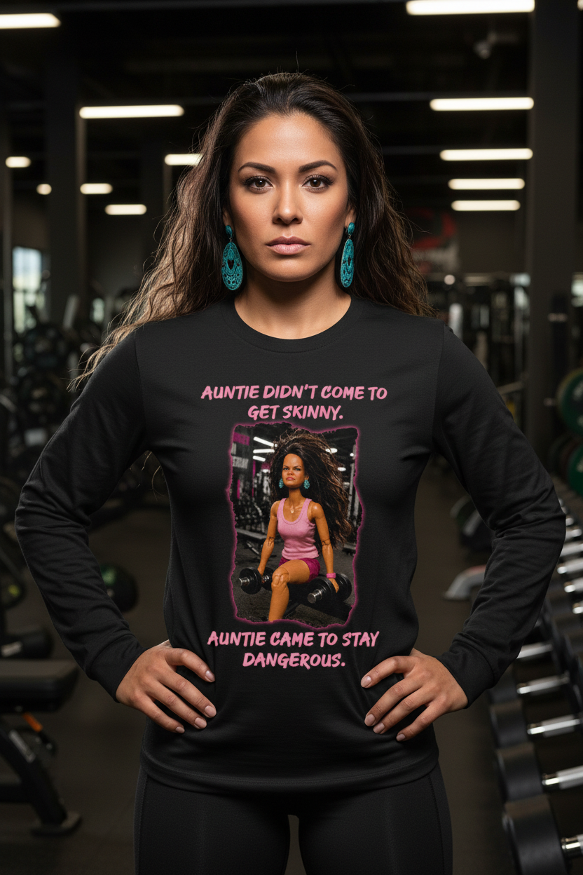 Native American Model - Auntie Long Sleeve Tee