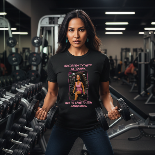 Native American Woman - Gym Background